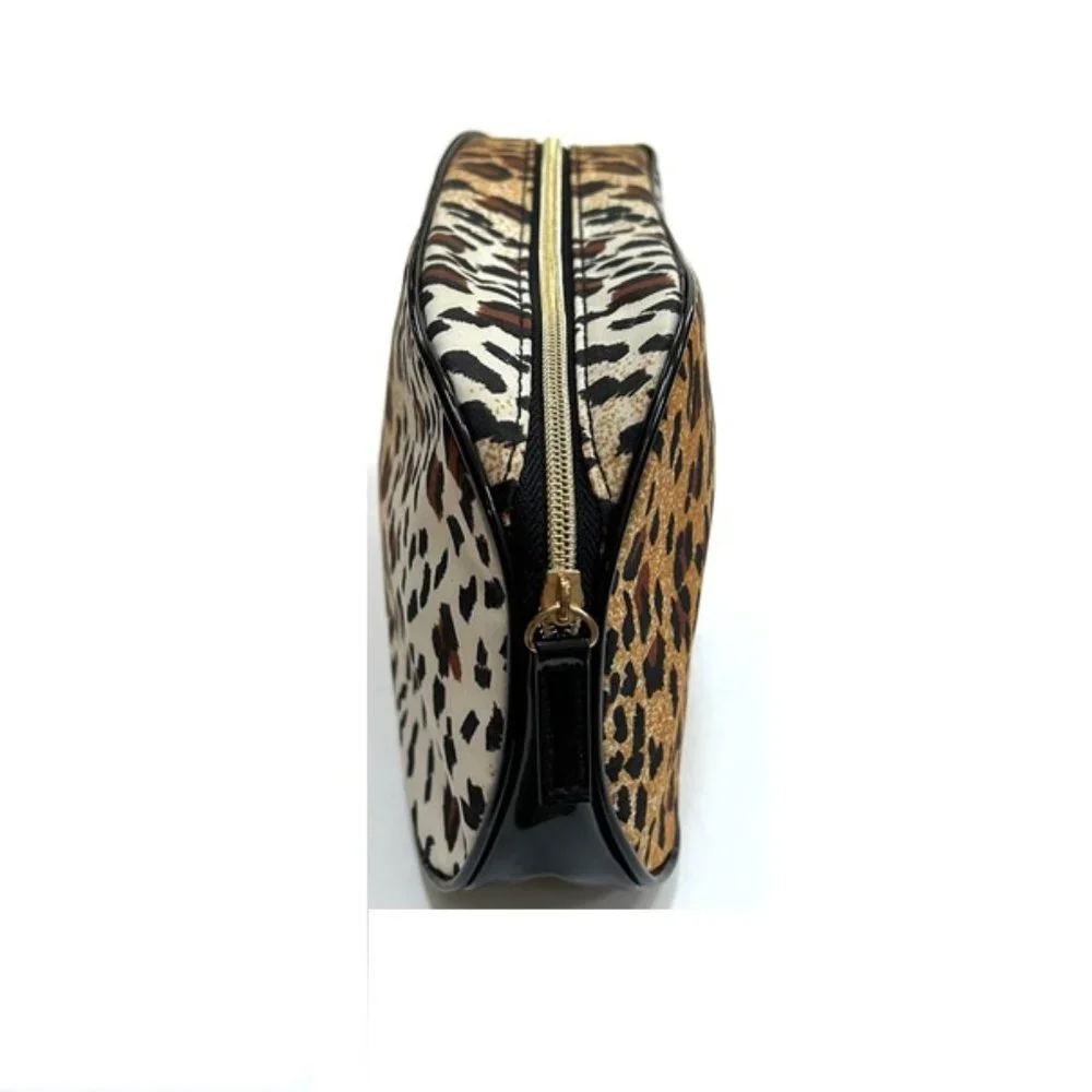 Lancome Leopard Print Cosmetic Bag